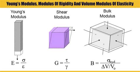 rigidity vs elastic modulus